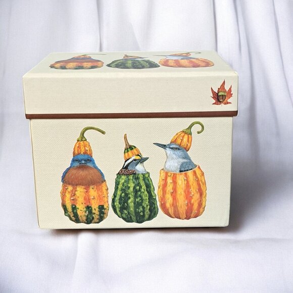 Vicki Sawyer Out Of My Gourd Birds Mug PPD Co Sparrow Mockingbird Art in box - Picture 3 of 16